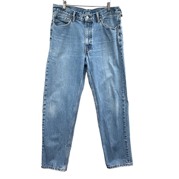 Levis 550 Jeans Men 35x32 Worn Relaxed Tapered Y2K Streetwear Classic Dad Norm - Picture 1 of 16